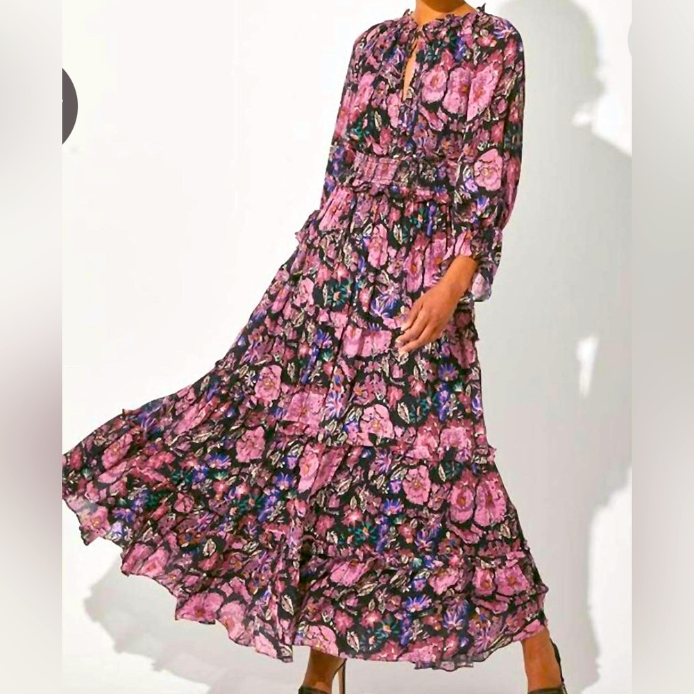 Cleobella Raya Ankle Dress in Jolie Floral